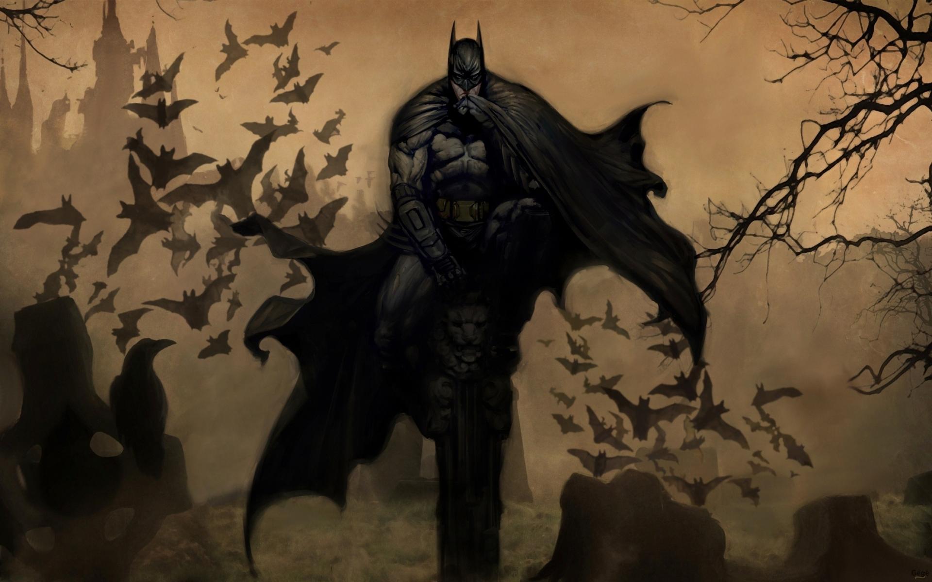 Batman Fighting With Joker HD wallpaper
