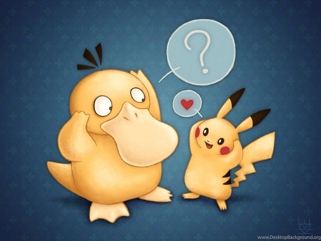 Psyduck Pokemon Wallpaper Desktop Background