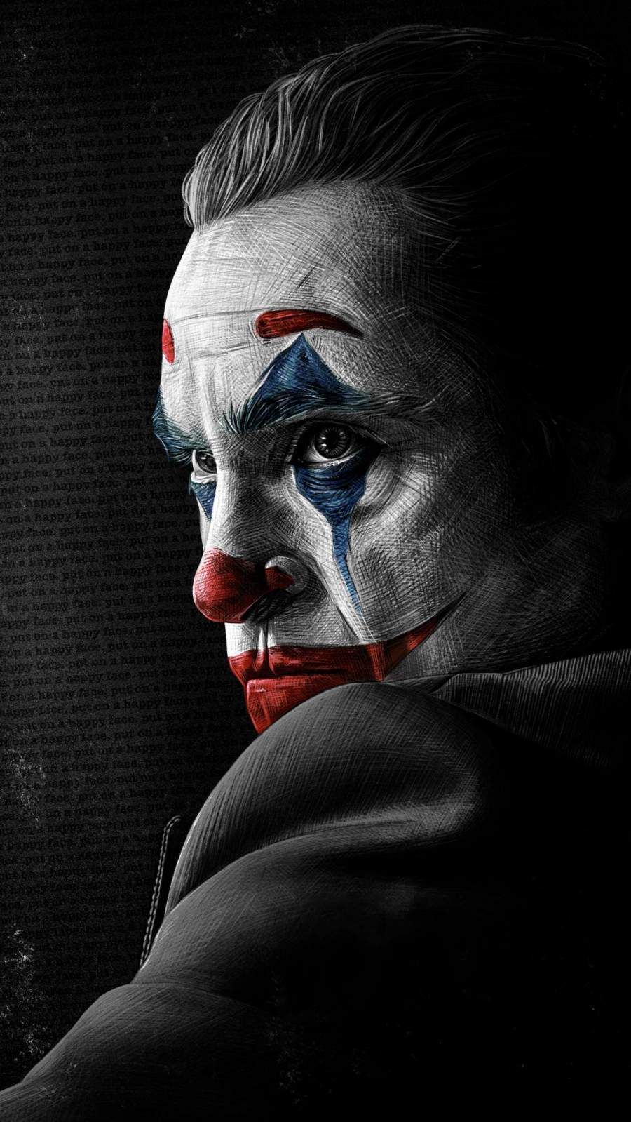 Joker iPhone Wallpaper Wallpaper #redwallpaper