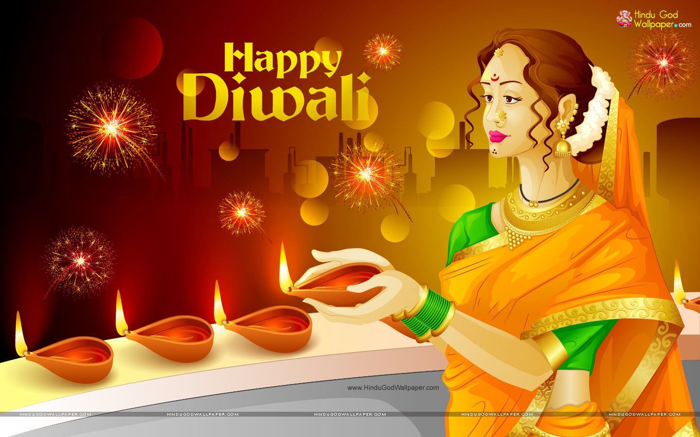 Deepavali Wallpaper HD High Resolution Download. Diwali diya