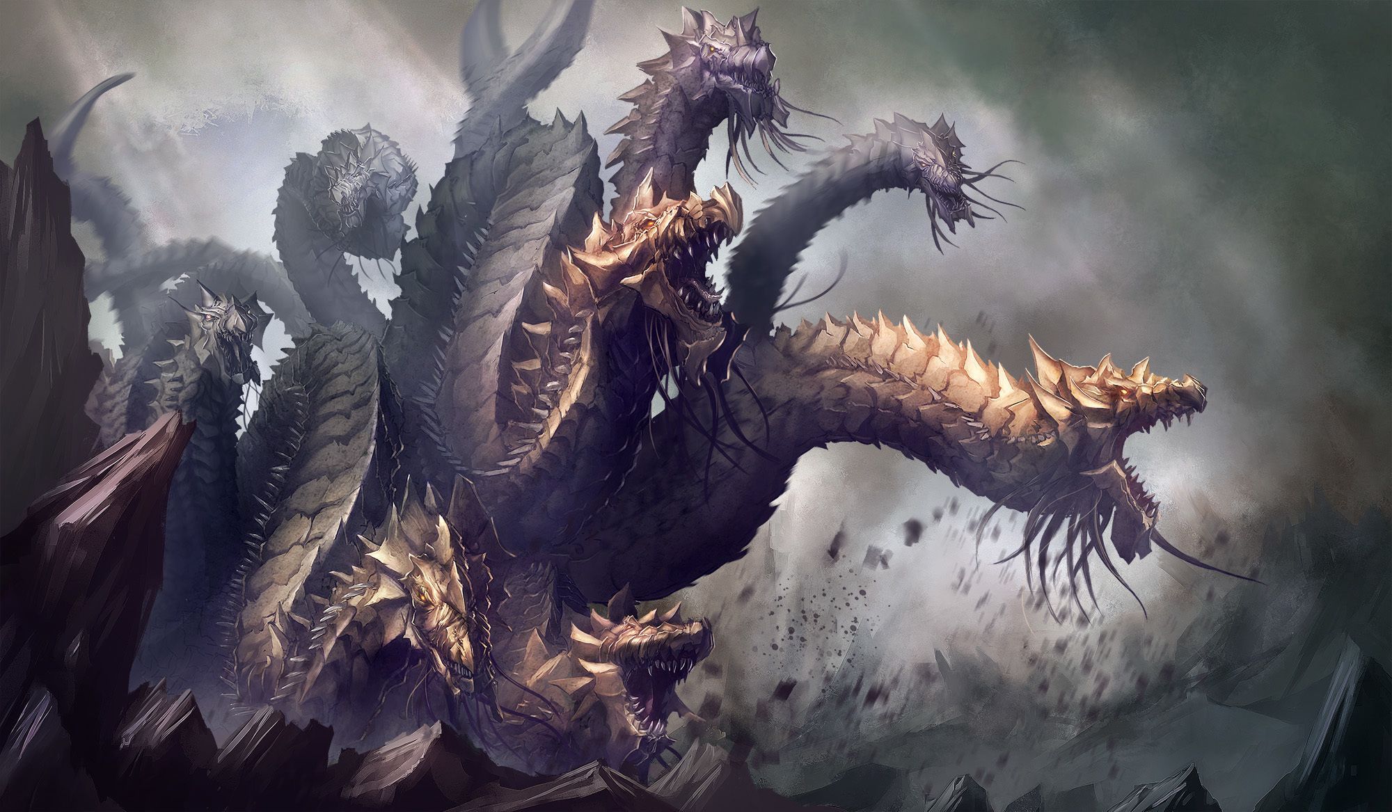 Hydra Dragon Wallpaper Free Hydra Dragon Background