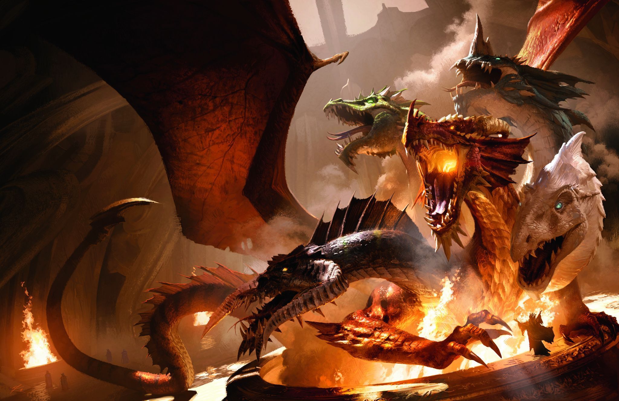 Tiamat (Dungeons & Dragons) HD Wallpaper