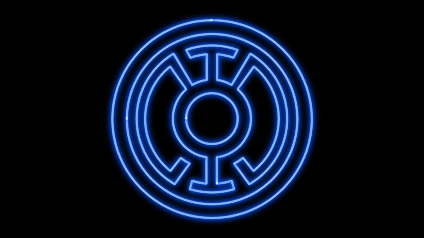Blue Lantern Wallpaper