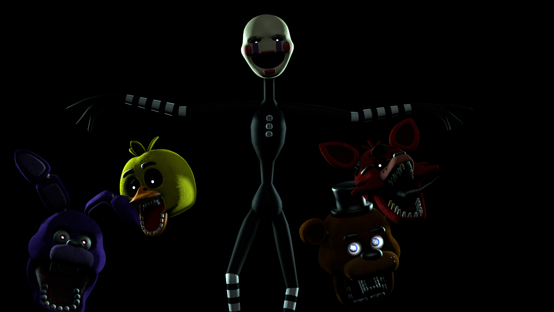 FNaF Puppet Wallpaper