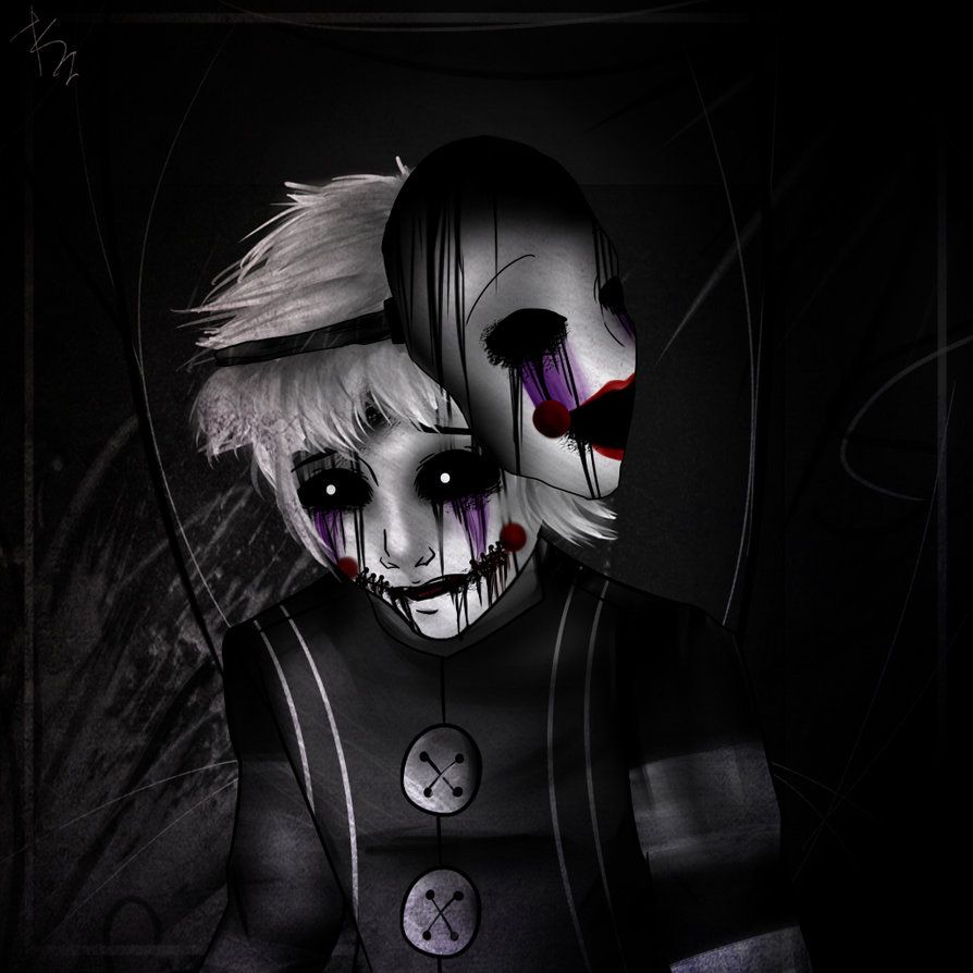 Imagem: Marionette, The Puppet, human form, Anime boy; Five Nights at ... |  Five Nights at Freddys PT/BR Amino