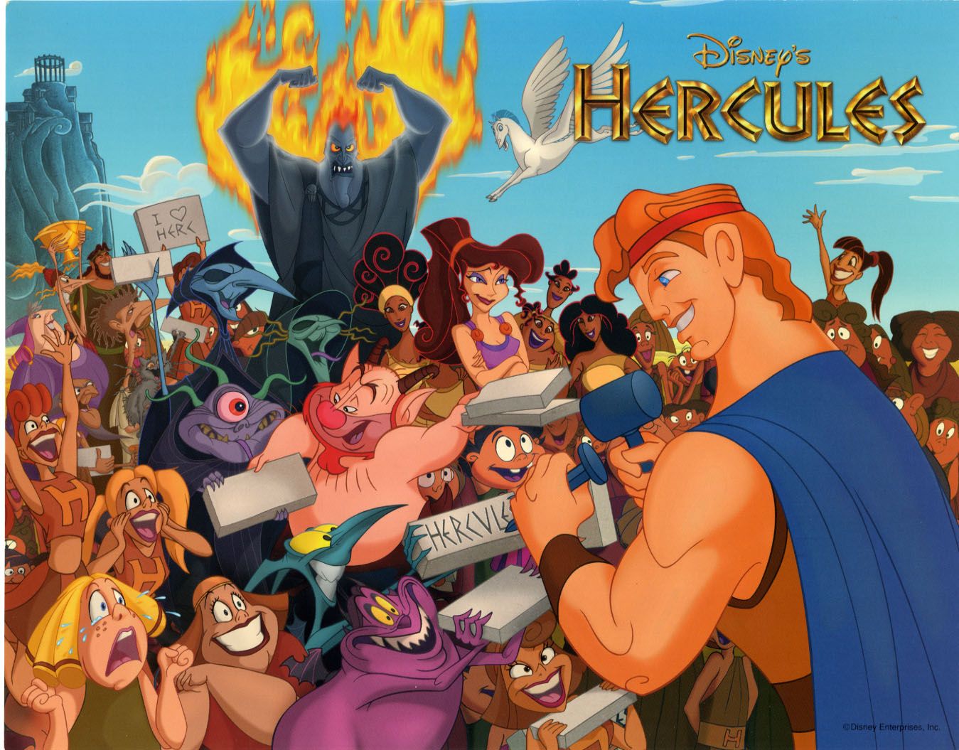 Disney Hercules Cartoon Wallpaper Image for iPhone 6