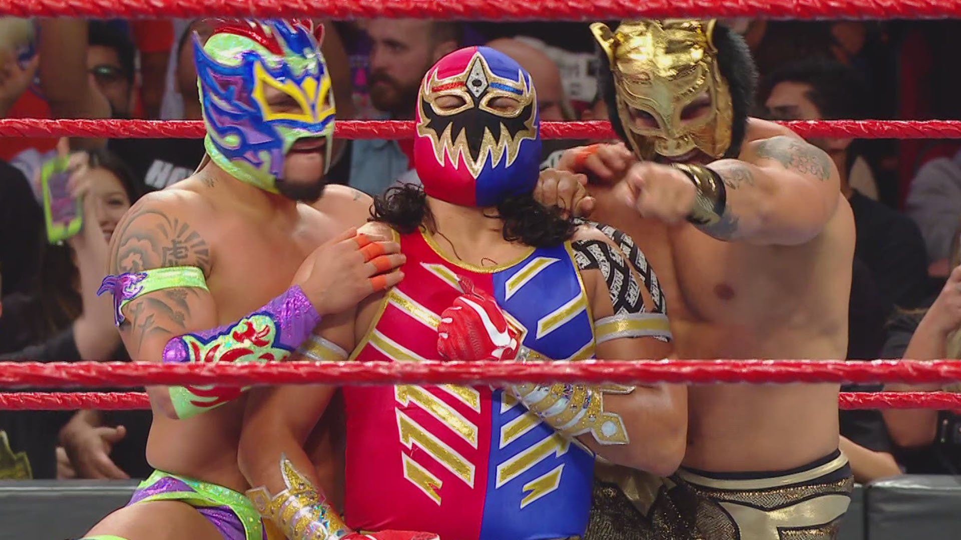 The Lucha House Party def. 