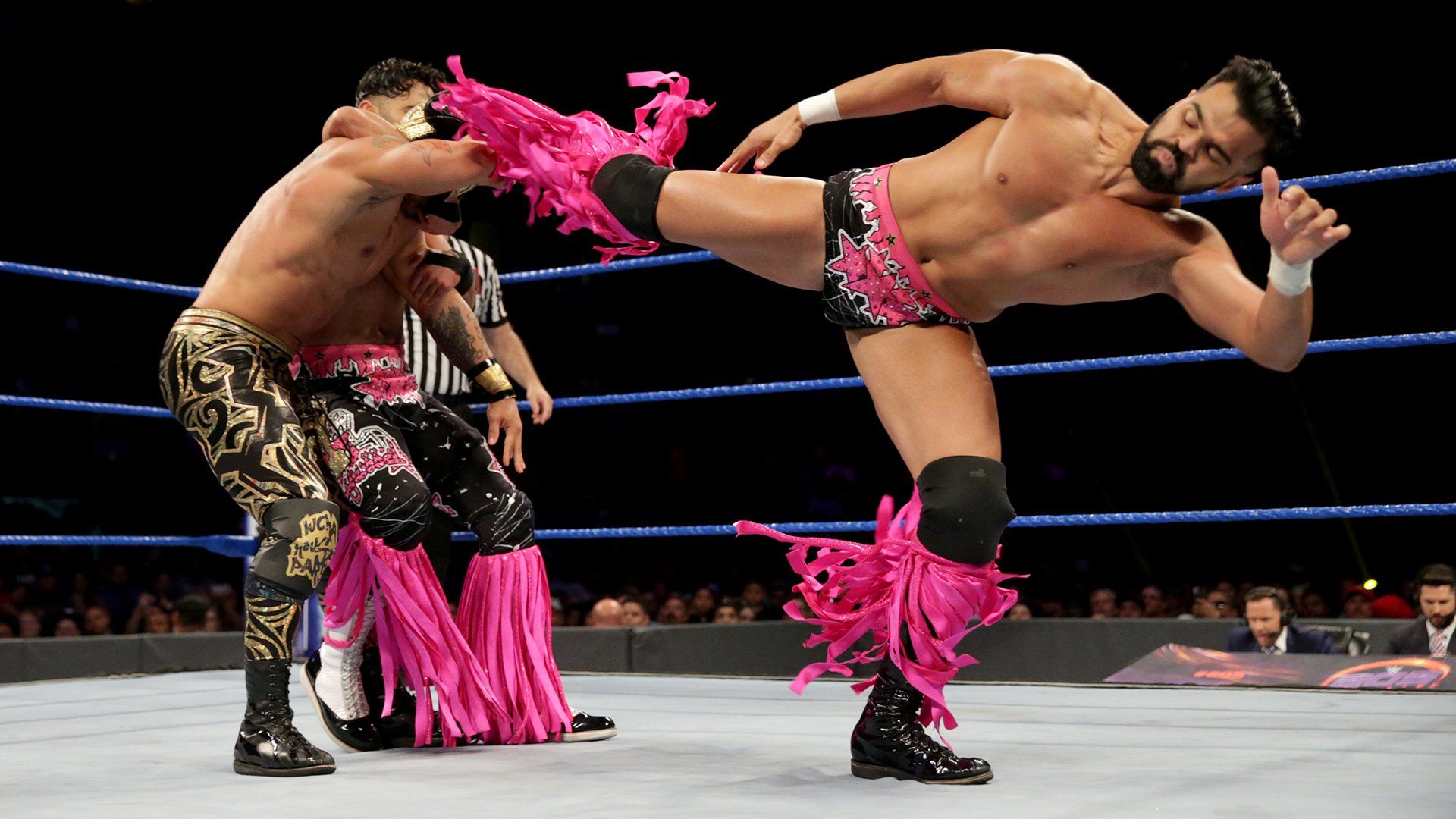 Can The Singh Brothers stop The Lucha House Party a Tornado Tag