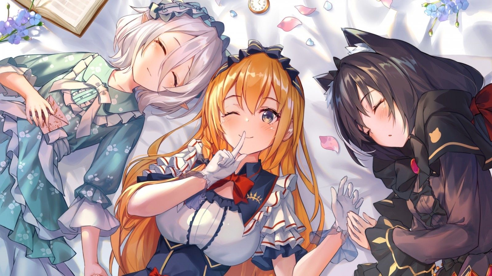 Download 1600x900 Pecorine, Karyl, Kokkoro, Princess Connect