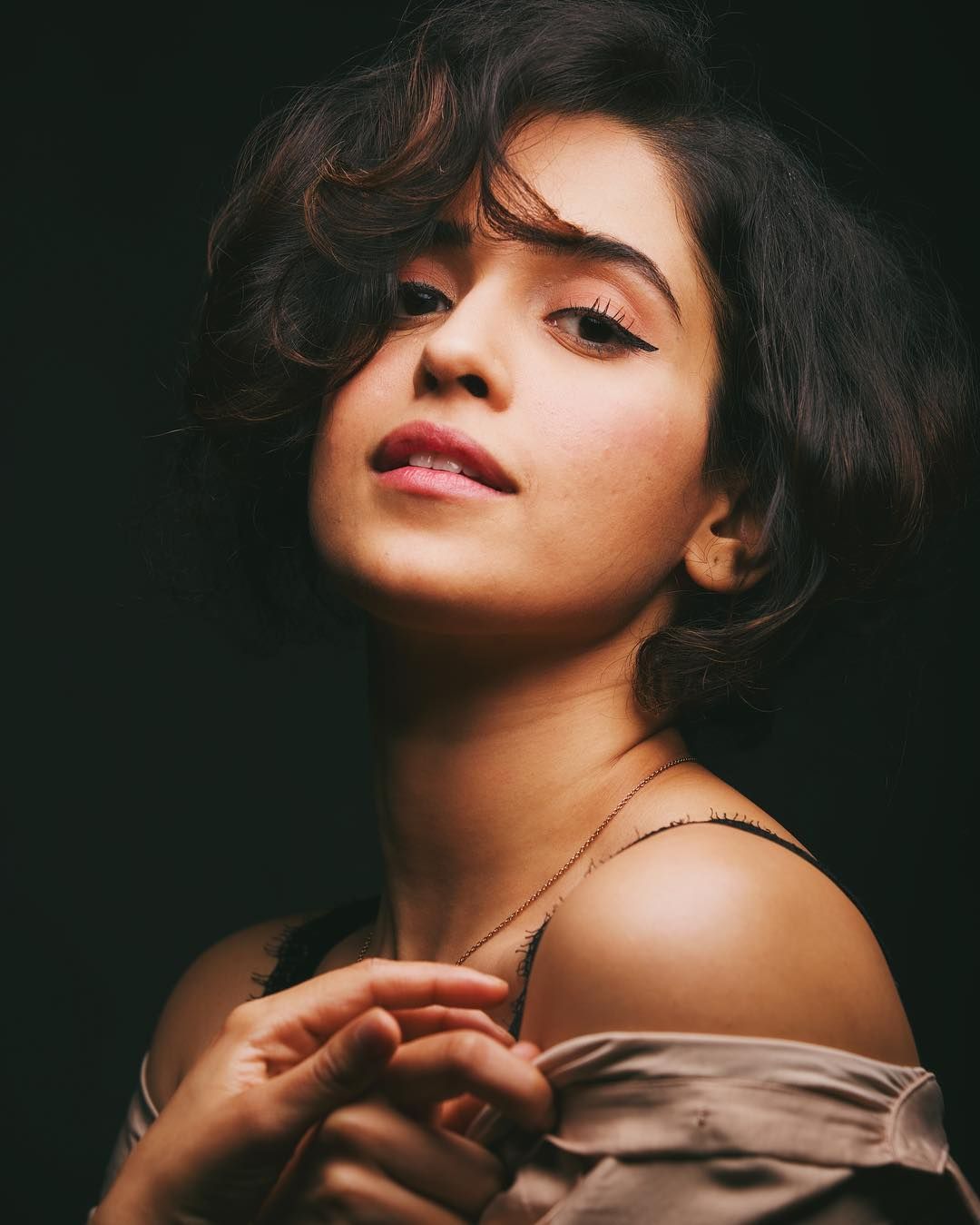 Picture Of Sanya Malhotra Which Shows The Glamour