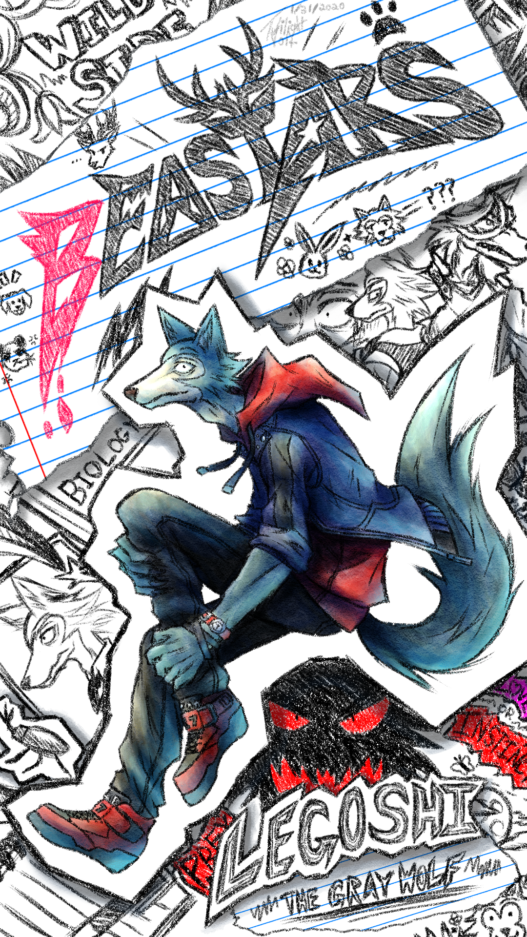 Beastars Aesthetic Wallpapers Wallpaper Cave