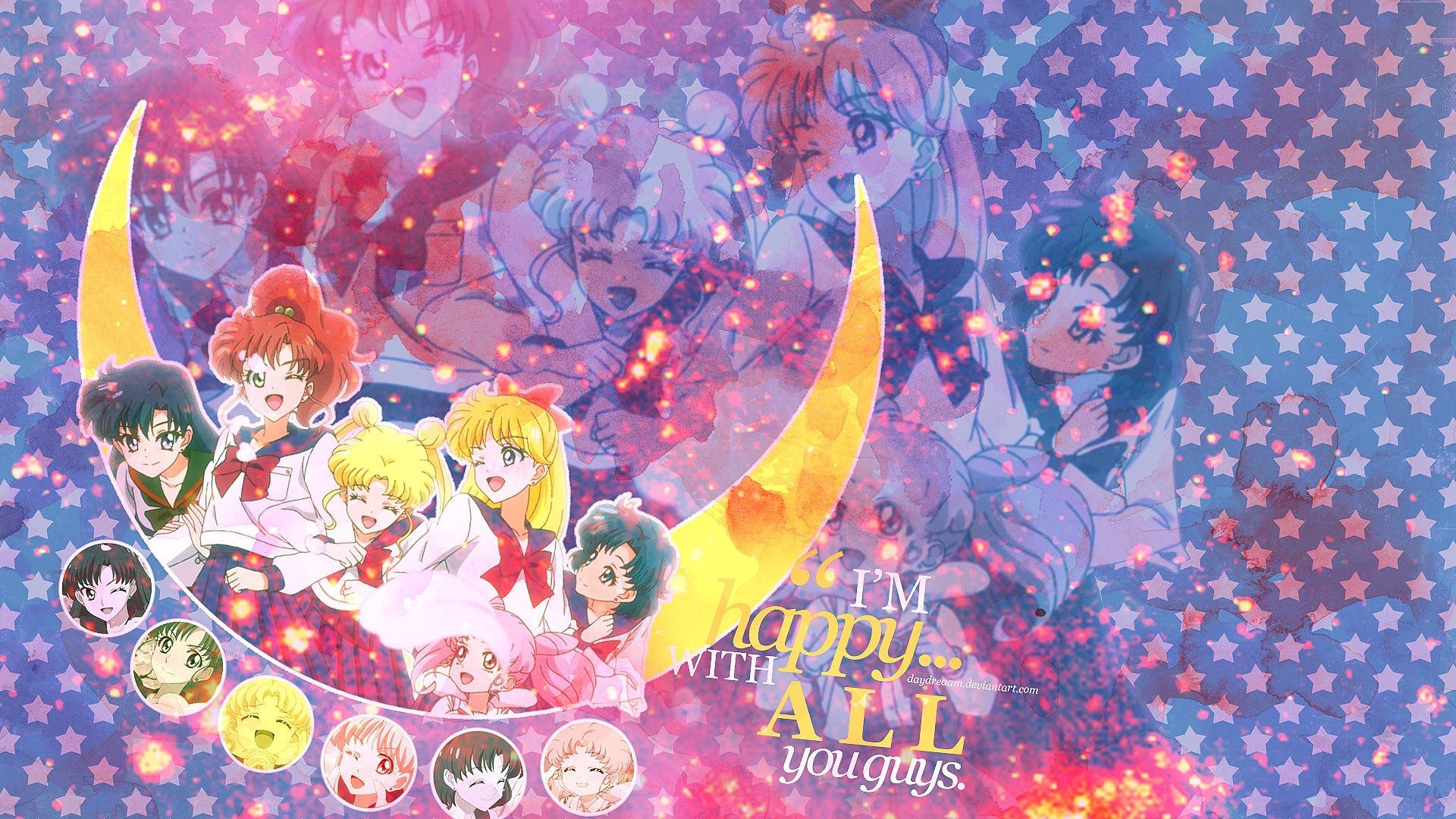 Sailor Moon Crystal Desktop Wallpaper