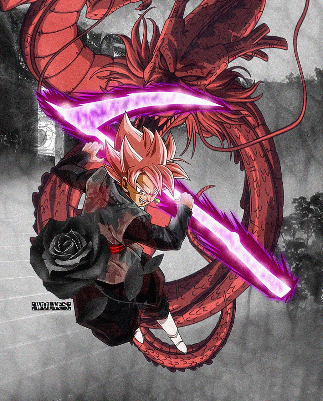Goku Black Rose wallpaper