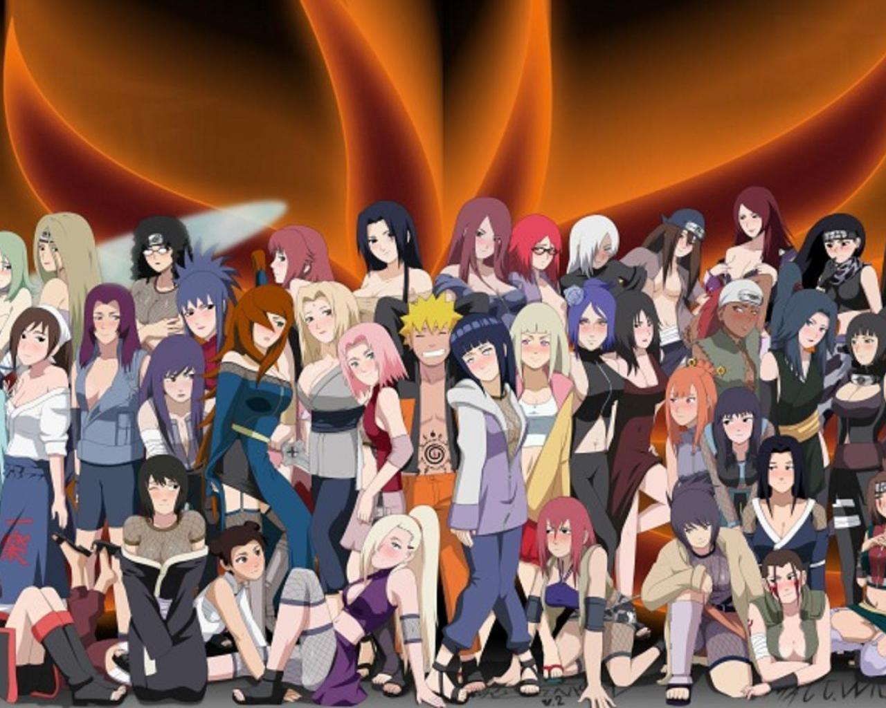 naruto with kunoichis wallpaper - Desktop Wallpaper