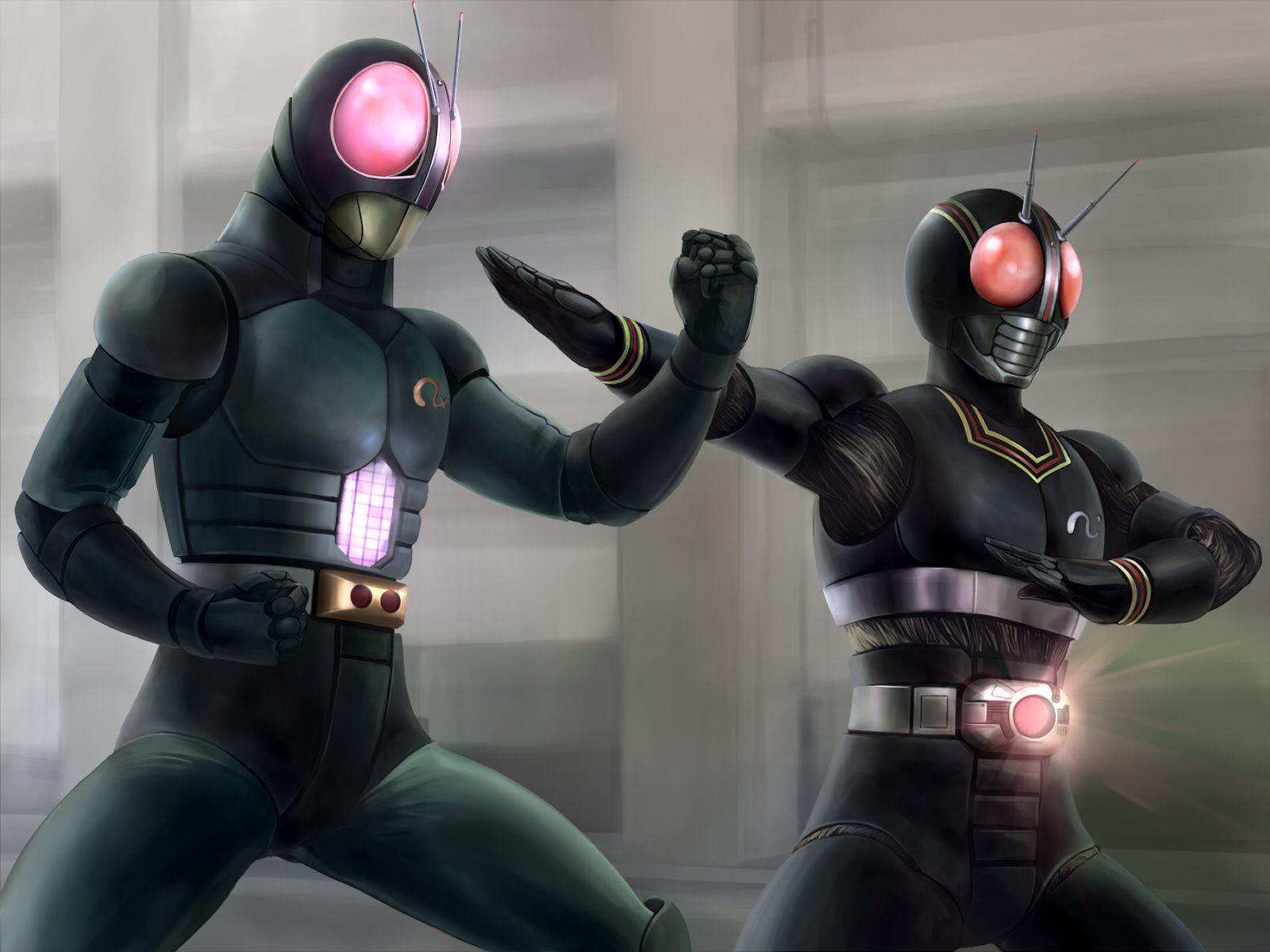 Mecha Image Of The Day Archives Kamen Rider: Black and Black RX