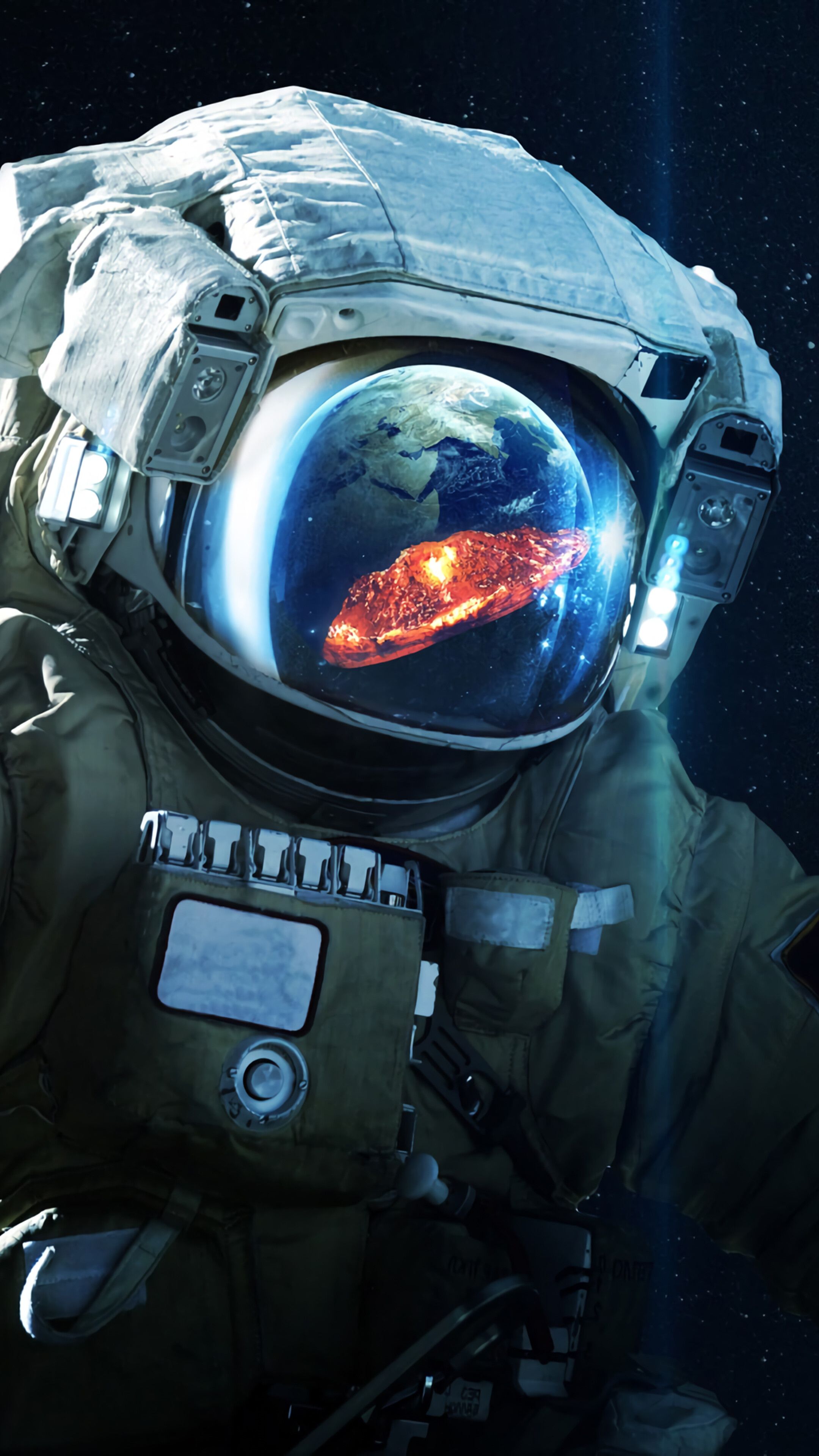 Astronaut, Space, Digital Art, 4K iPhone 6s, 6 HD