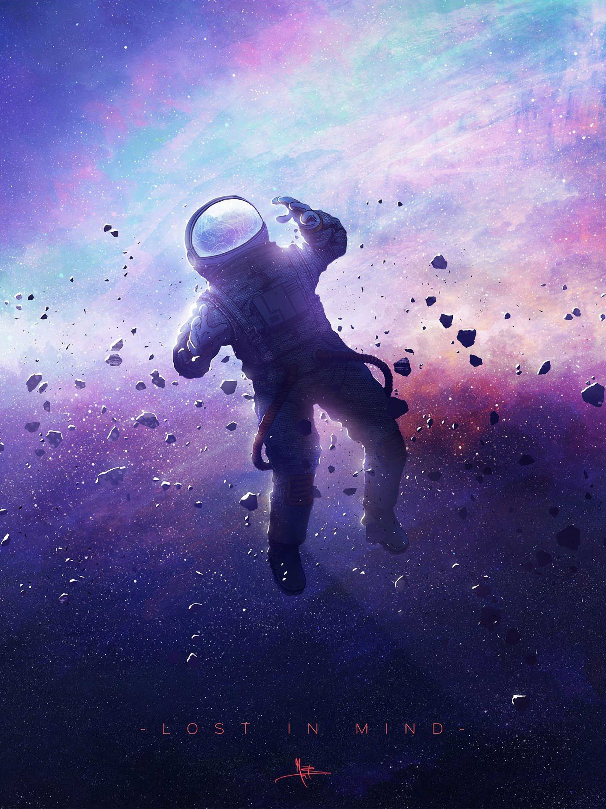 Astronaut Floating Space 4K 3840x2160 Wallpaper