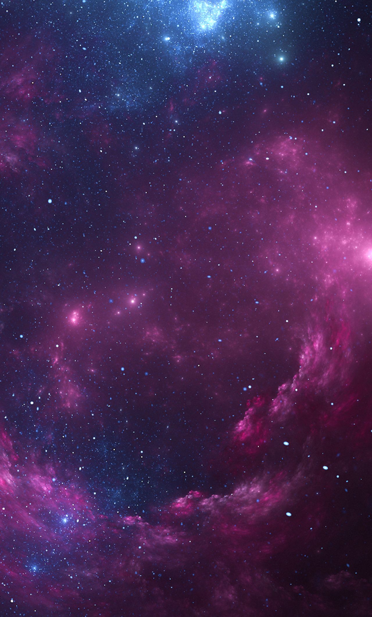 Space Pink Stars 4k iPhone HD 4k Wallpaper, Image