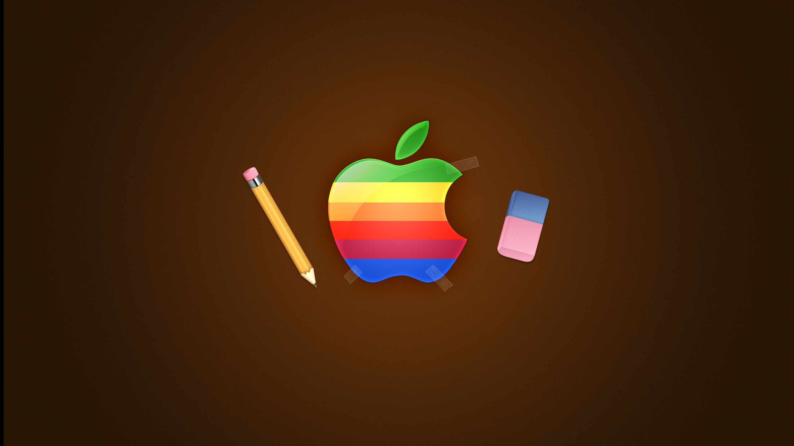 Apple retro desktop PC and Mac wallpaper