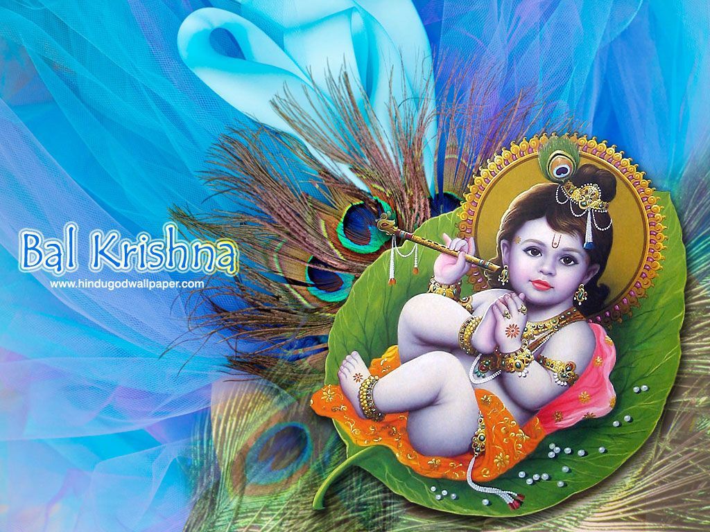Beautiful Lord Krishna Childhood Wallpaper Download. Krishna