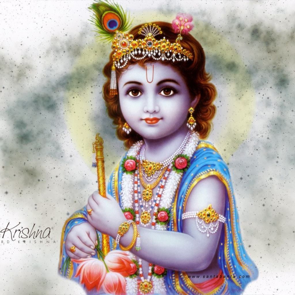 100 Little Krishna Wallpapers  Wallpaperscom