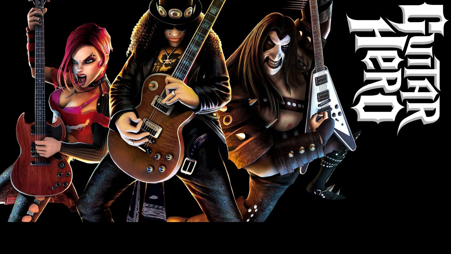 guitar world posters of girls. Guitar Desktop Wallpaper Desktop Background:. Guitar hero, Rap music videos, Apocalyptic love