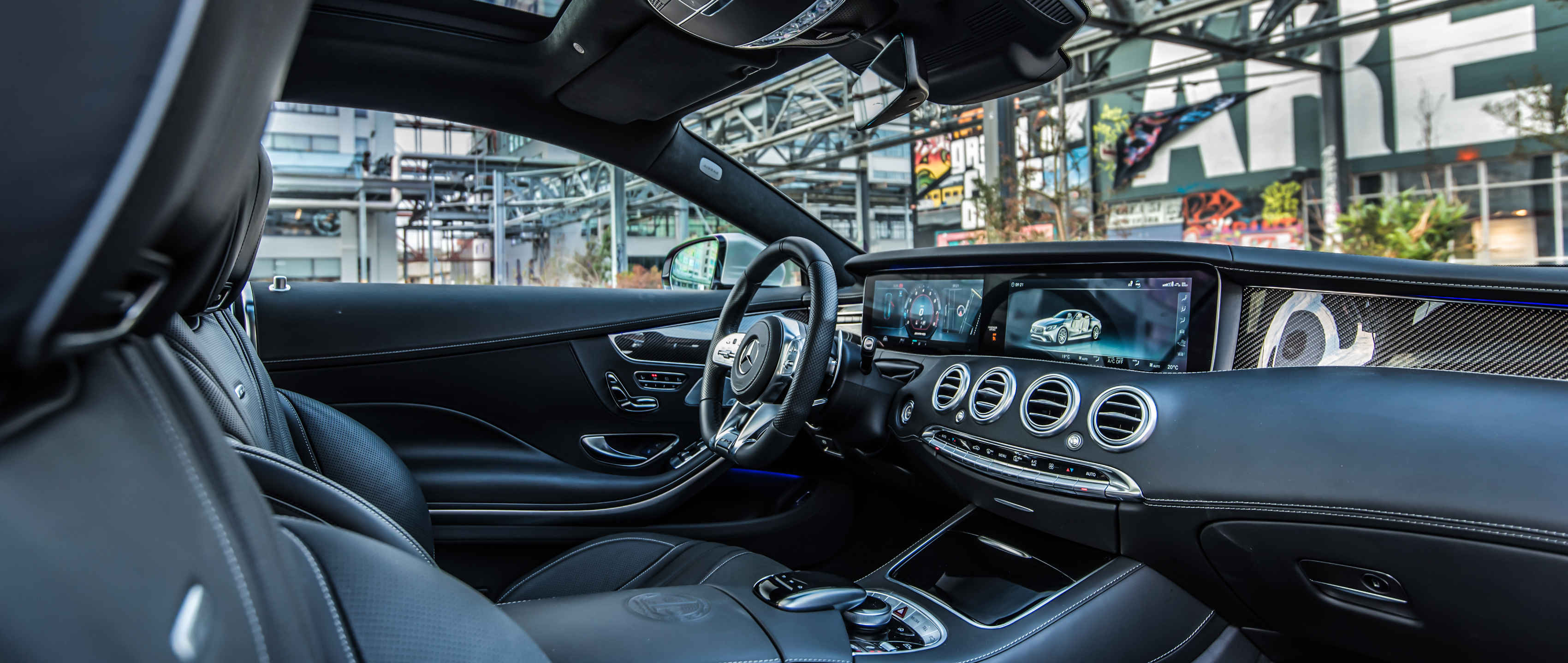 Mercedes AMG S 63 4MATIC+ Coupé Wallpaper. #MBsocialcar