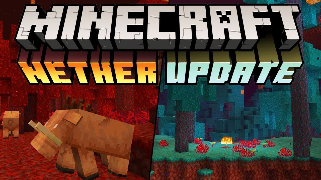 Minecraft 1.16 Title Screen - Nether Update (4k 60fps) - 2 Hours 