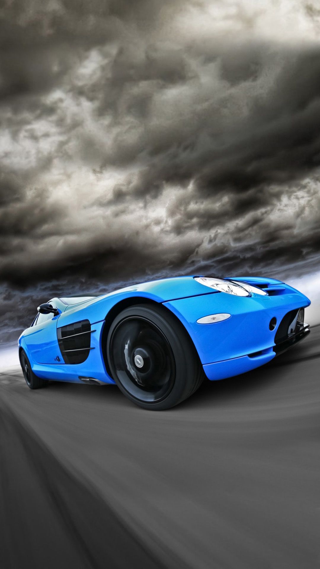 Blue Car for android mobile wallpaper wallpaper free