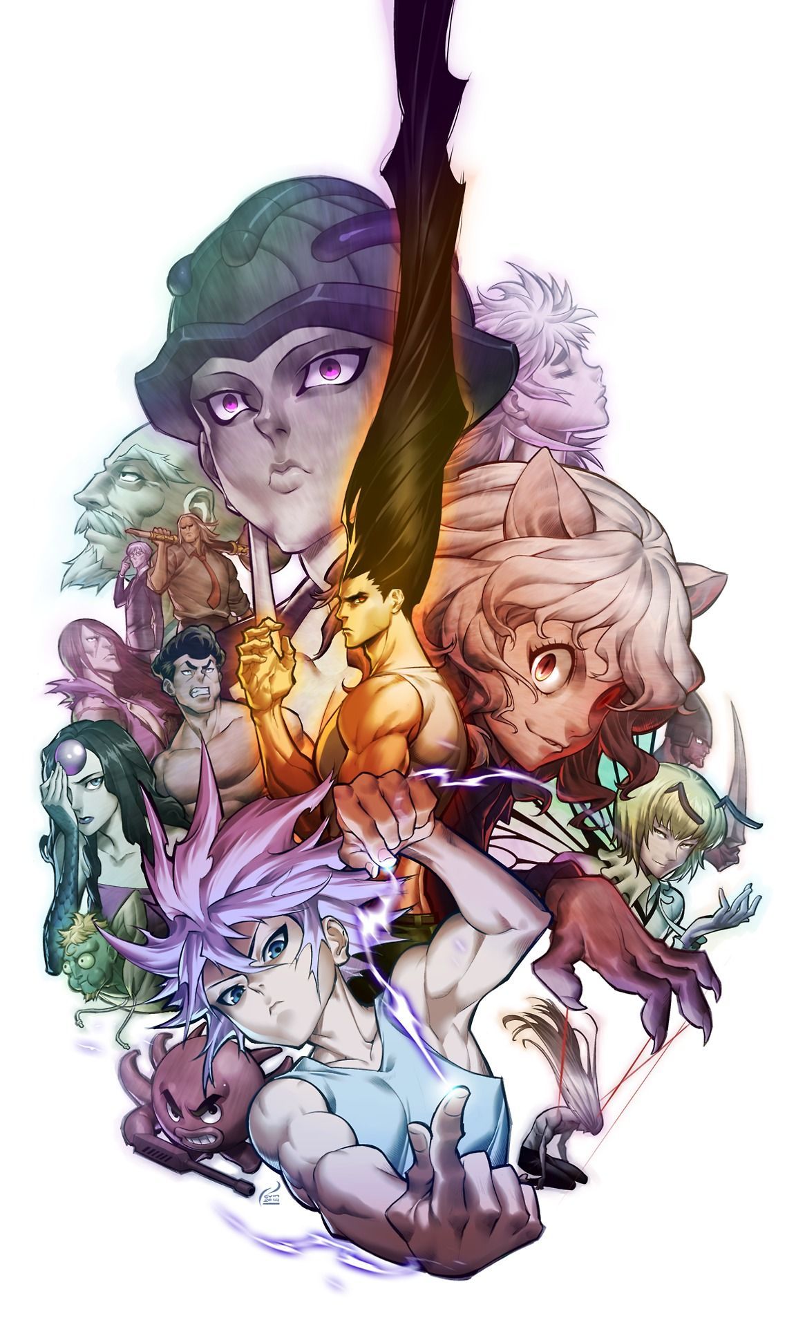 Hunters - Hunter x Hunter Mobile Wallpaper by Kaz-Kirigiri