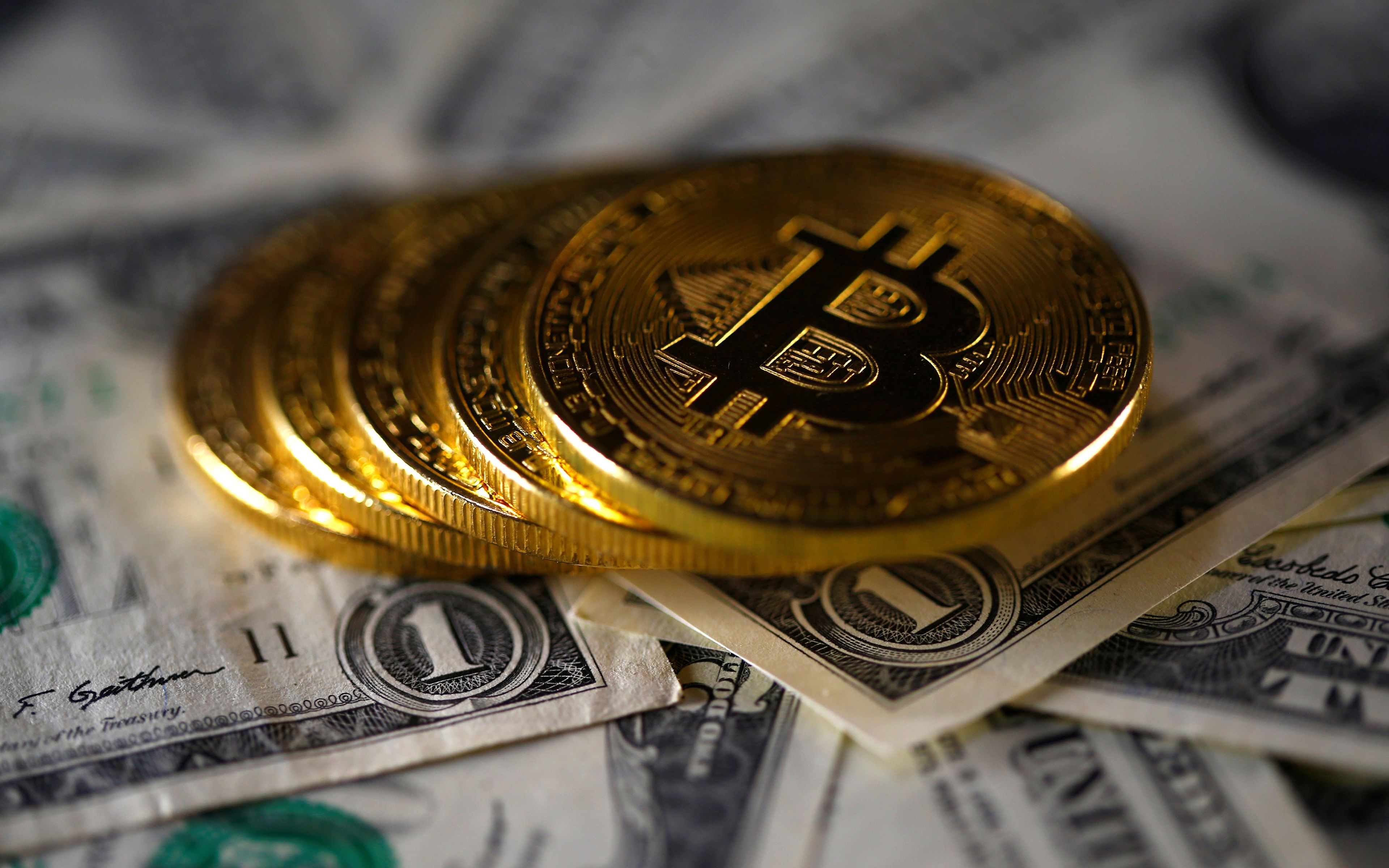 Bitcoin, Coin, Money, Technology Wallpaper