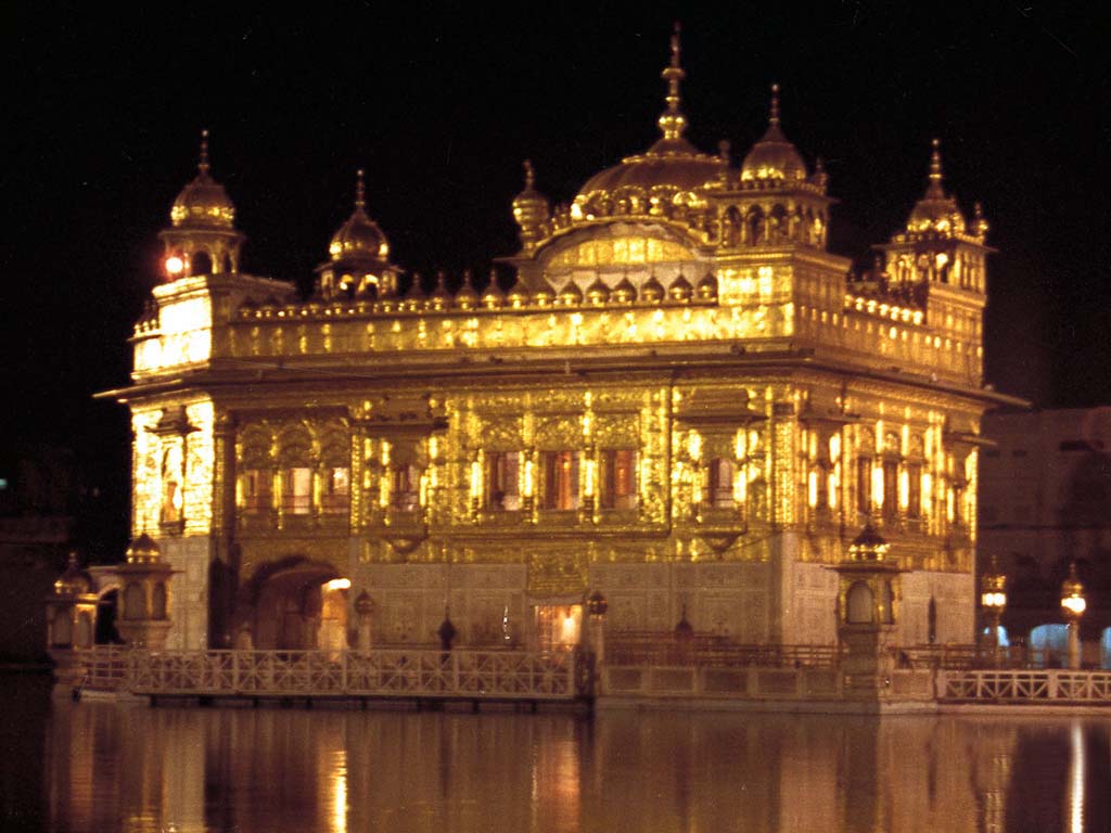 Golden Temple HD Wallpaper Download Temple At Night