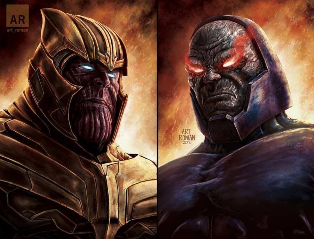 Thanos vs Darkseid Who would win?. Follow For more. Artist. #marvel #marvelstudios. Marvel artwork, Marvel villains, Comic villains