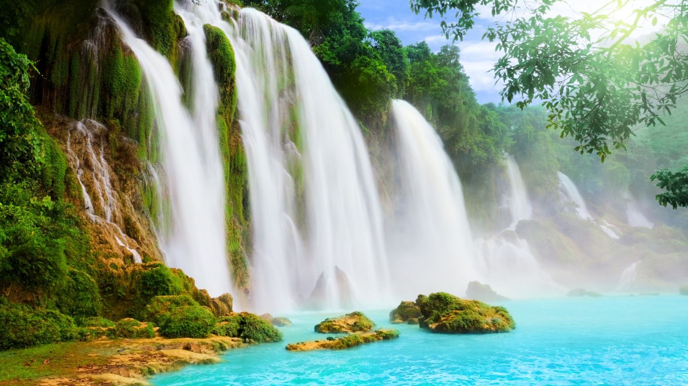Beautiful Waterfall Wallpaper Desktop