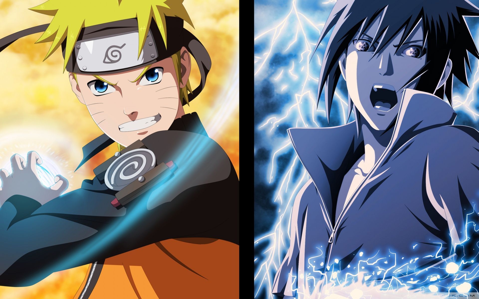 Naruto with Blue Highlights - wide 8