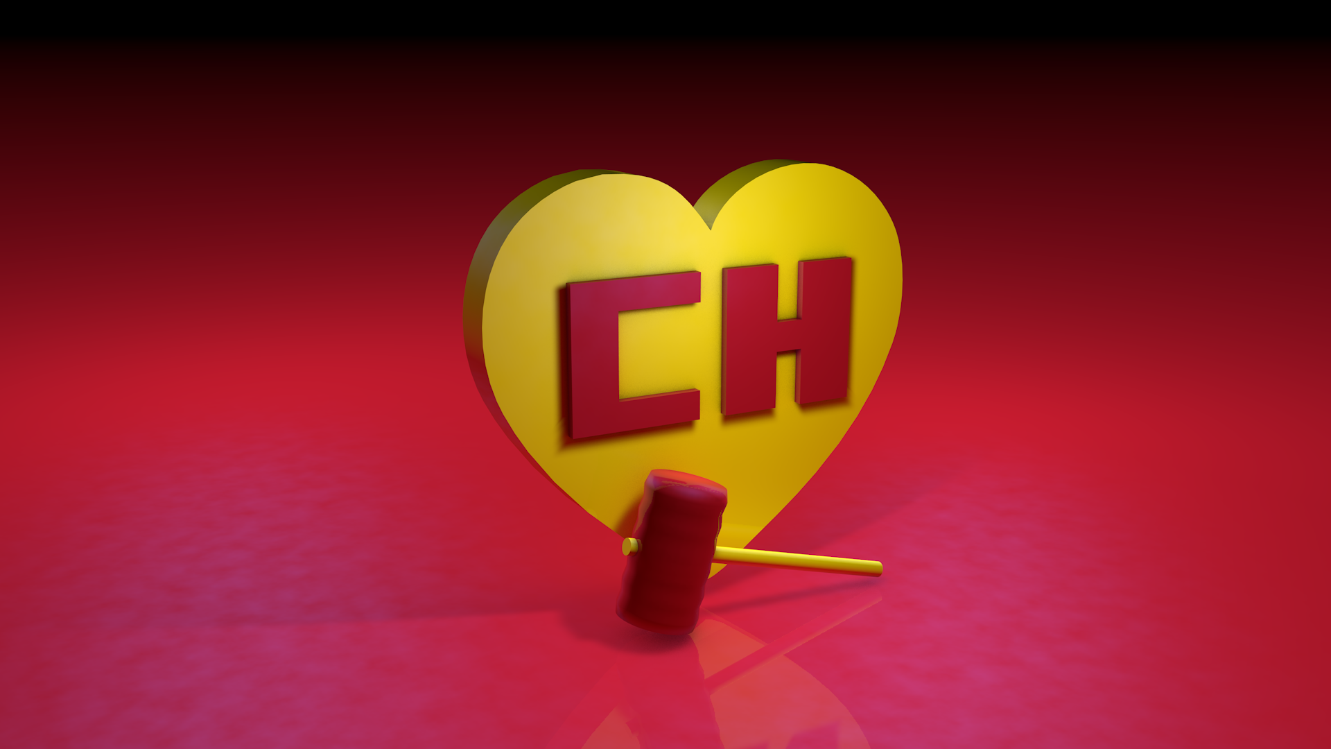 el chapulin colorado 3D logo with hammer. Chapolin, Colorado, Martelo