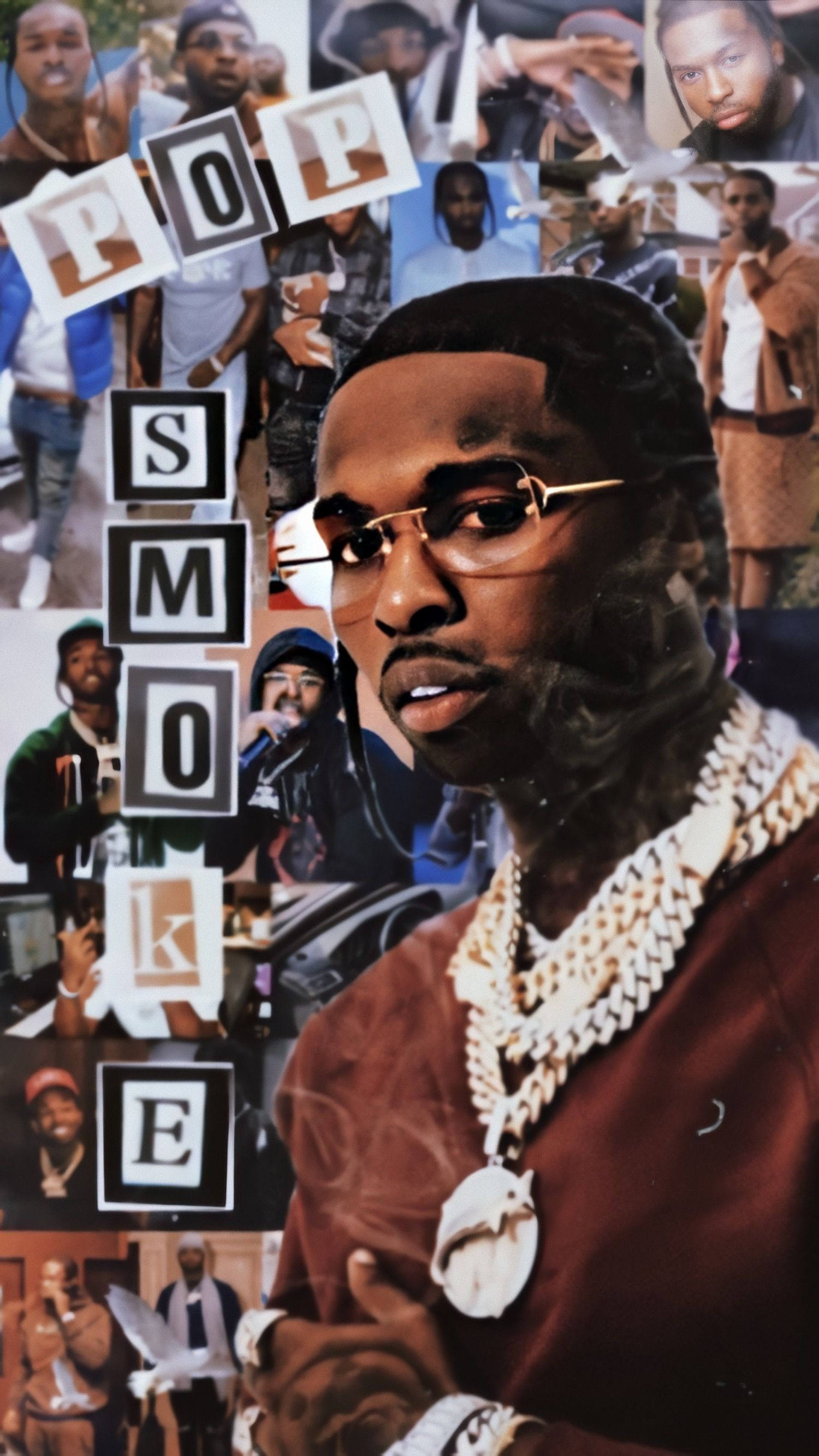 Download Pop Smoke Hot Rapper Wallpaper  Wallpaperscom