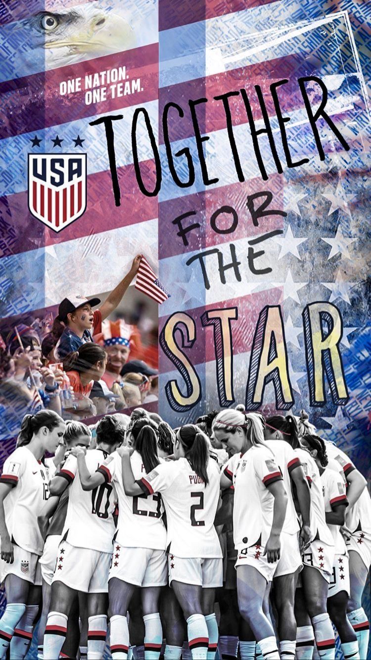 USA National Women's Soccer Team 2019 World Cup France wallpaper