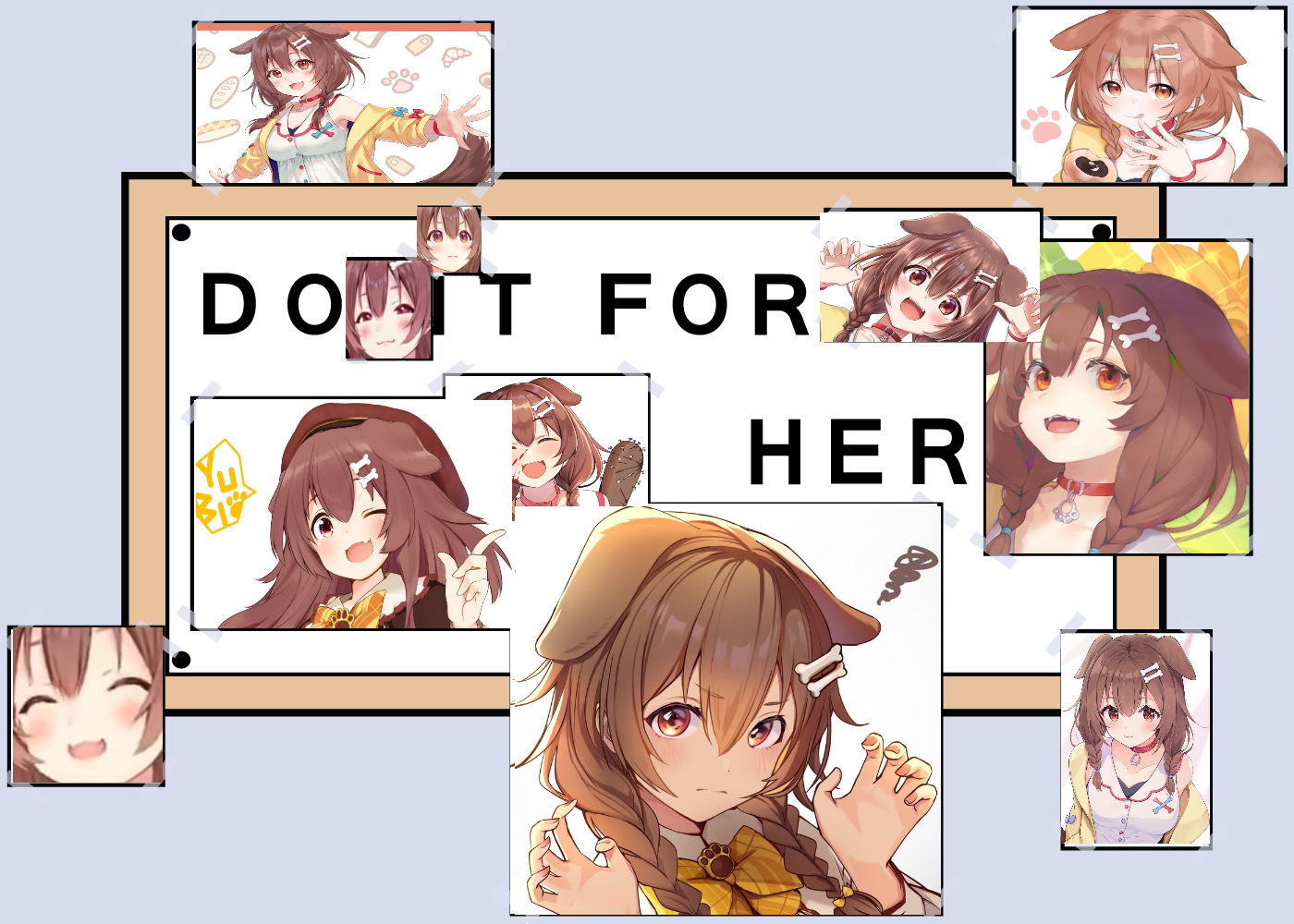Made a tribute to my favorite VTuber