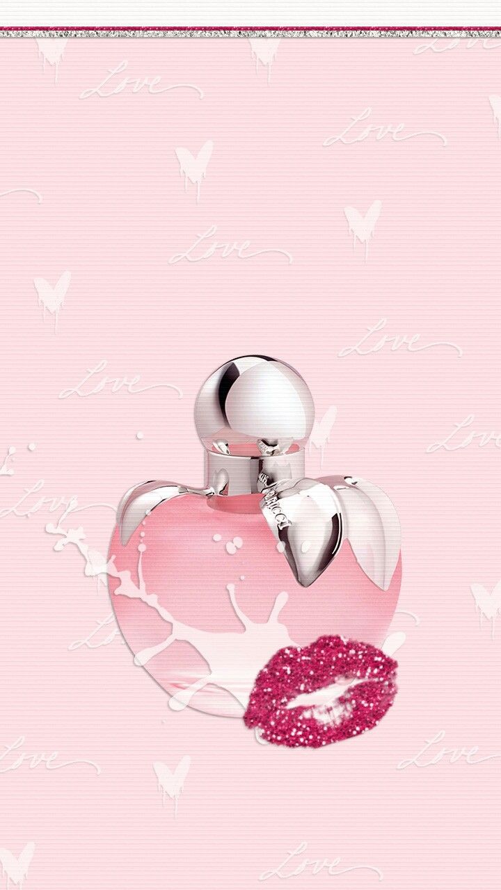 Pink Perfume Bottle Wallpaper. Pink wallpaper iphone, iPhone