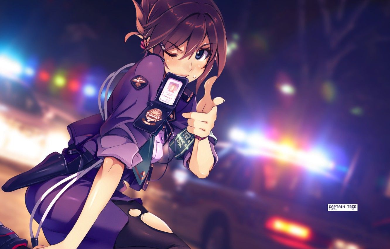 Wallpaper Auto, Girl, Retouching, By Captain Tree, Aoi Sakurai