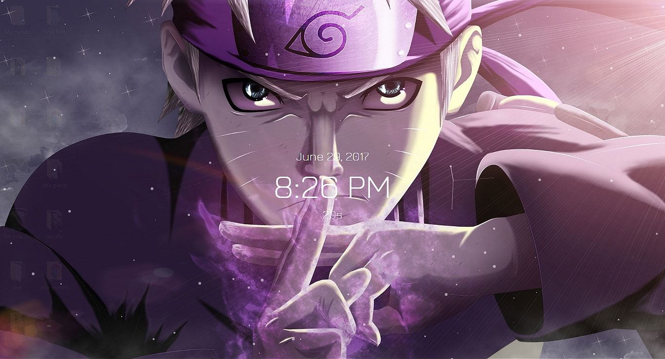 Naruto Uzumaki Animated Live Wallpaper Engine Free. Download