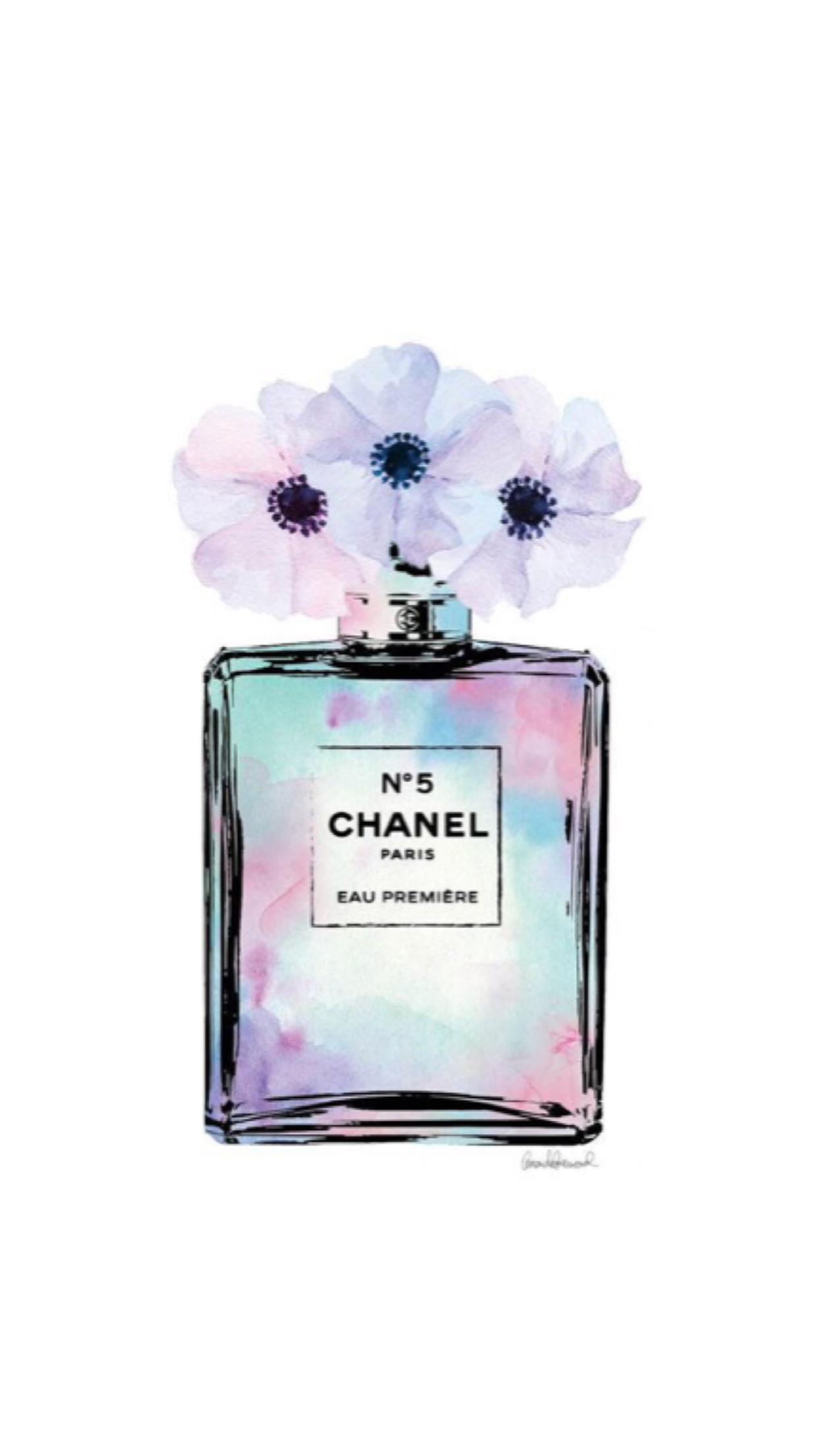 Wallpaper vol.41. Chanel art, Perfume art