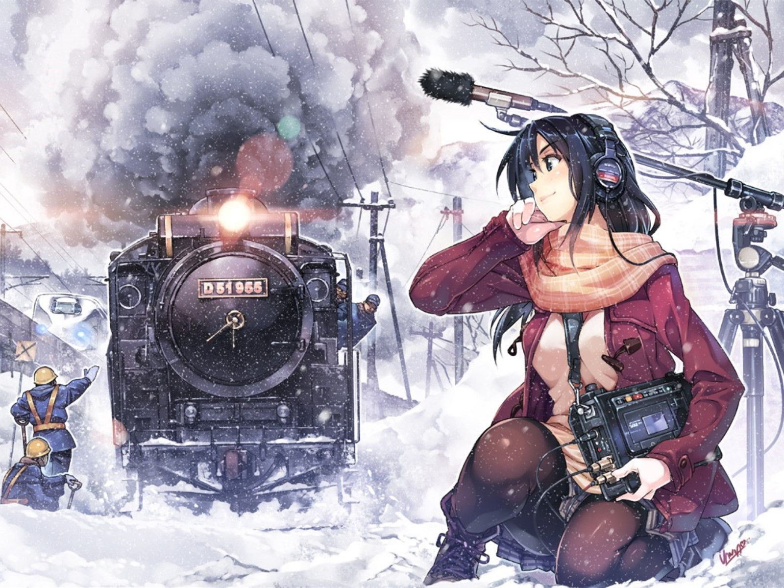 Rail Wars, Anime Girls Wallpaper HD / Desktop and Mobile Background