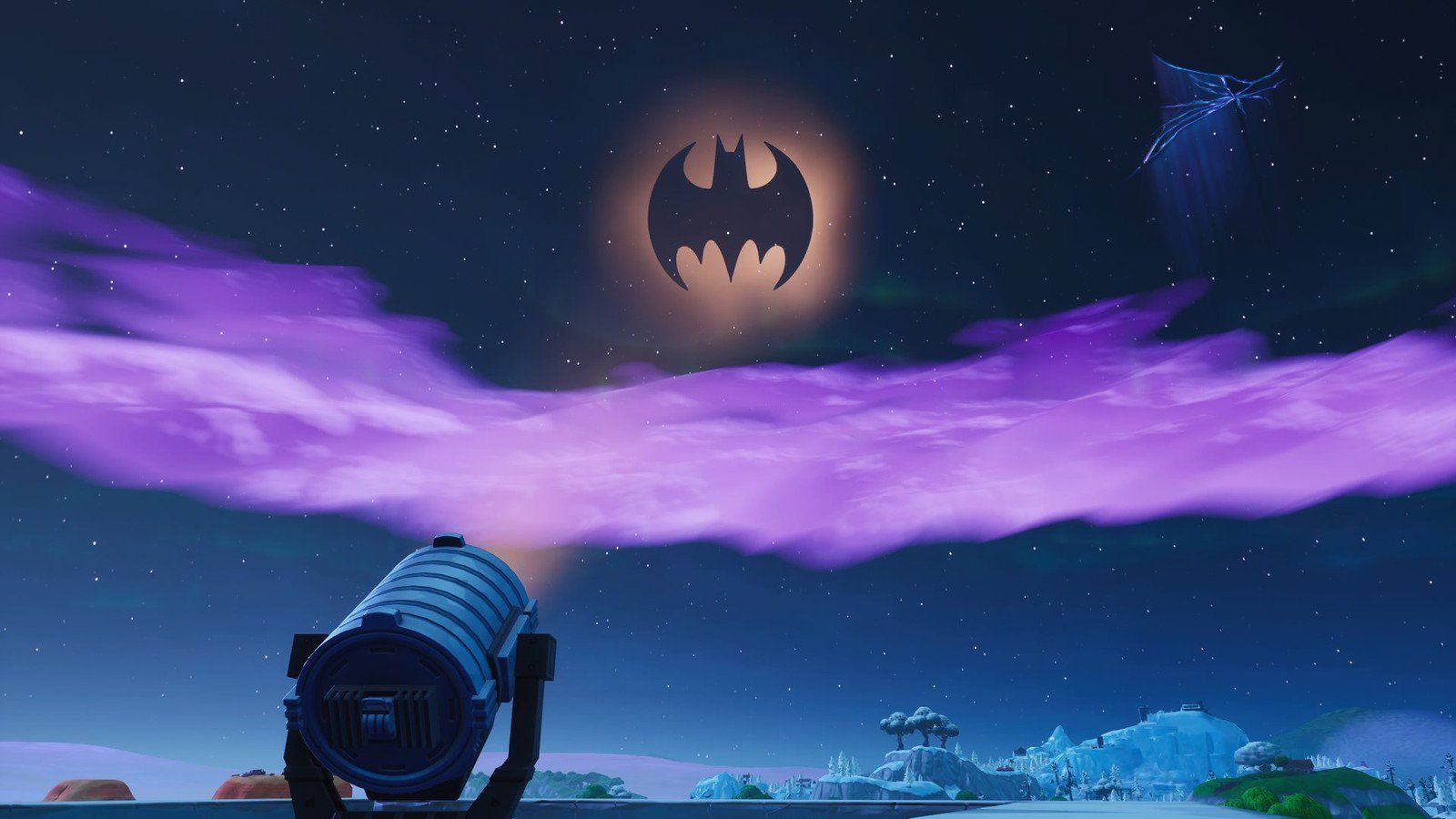 Fortnite: where to find Bat Signal Outside Gotham City. Gotham