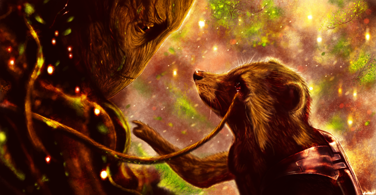 Free download We are Groot by p1xer [1280x665] for your Desktop