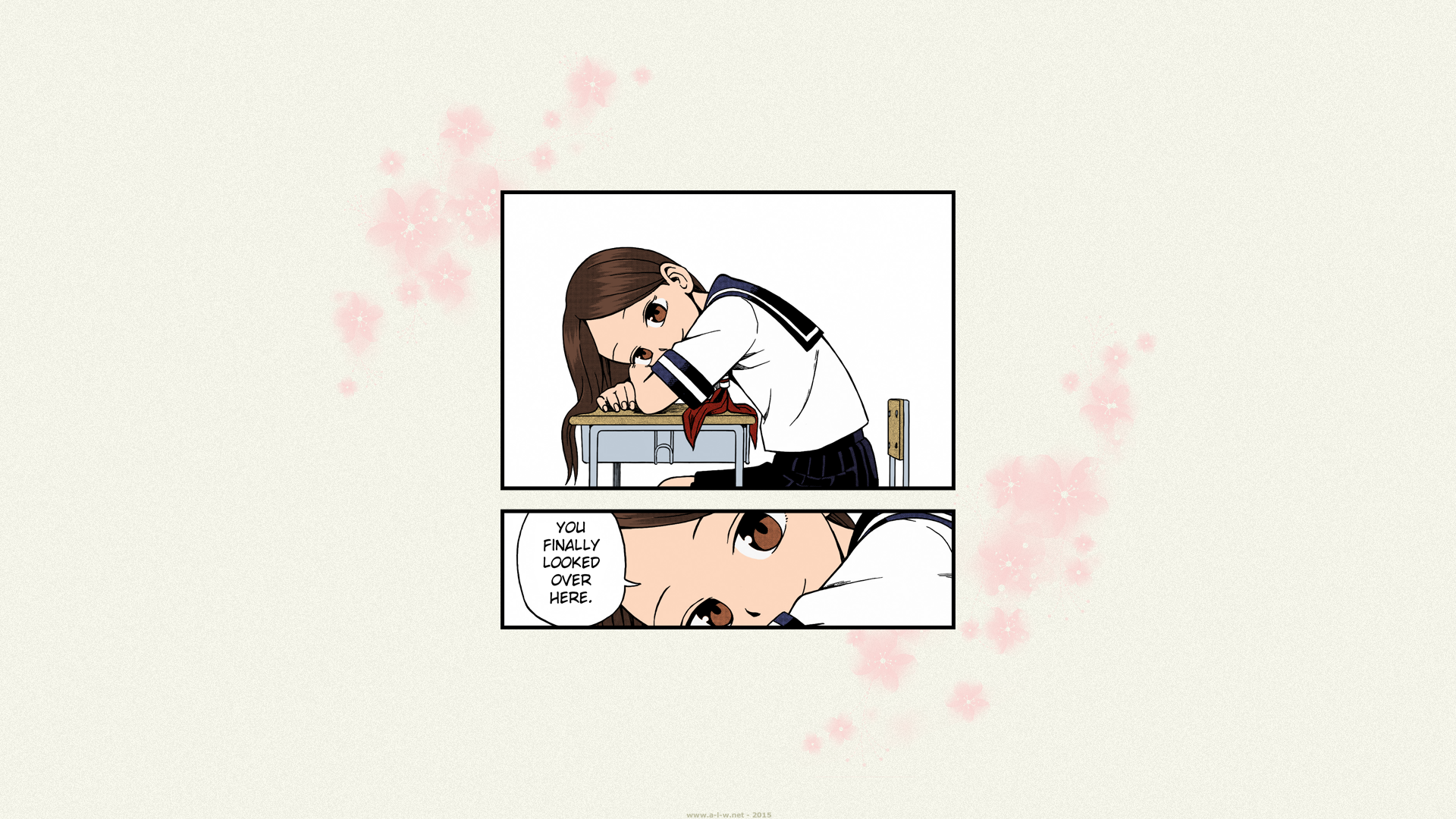 New Wallpaper: Karakai Jouzu No Takagi San. Another Little World