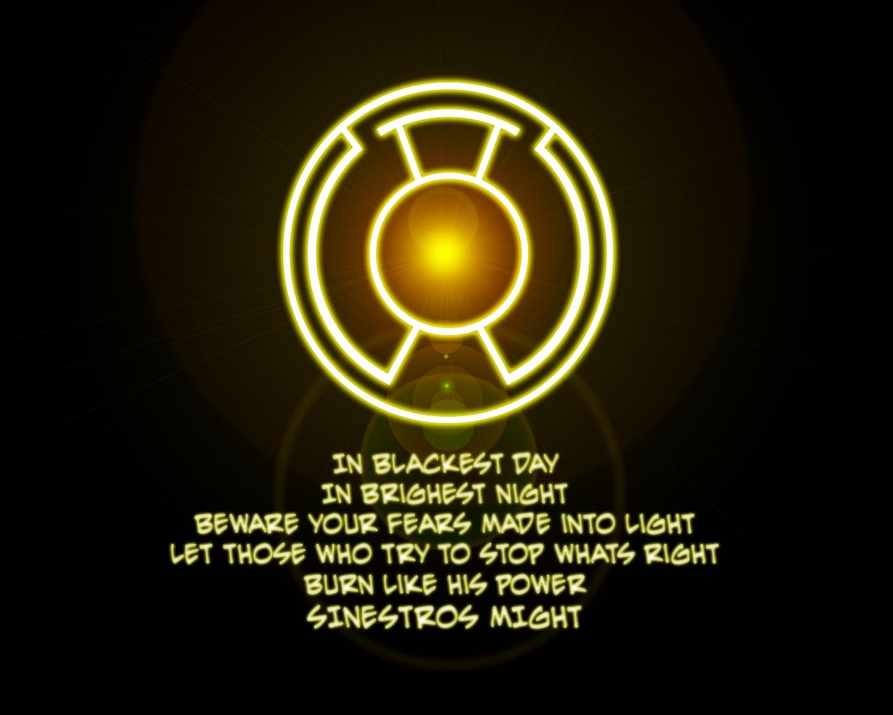 Free download Comics Green Lantern Yellow Lantern Sinestro