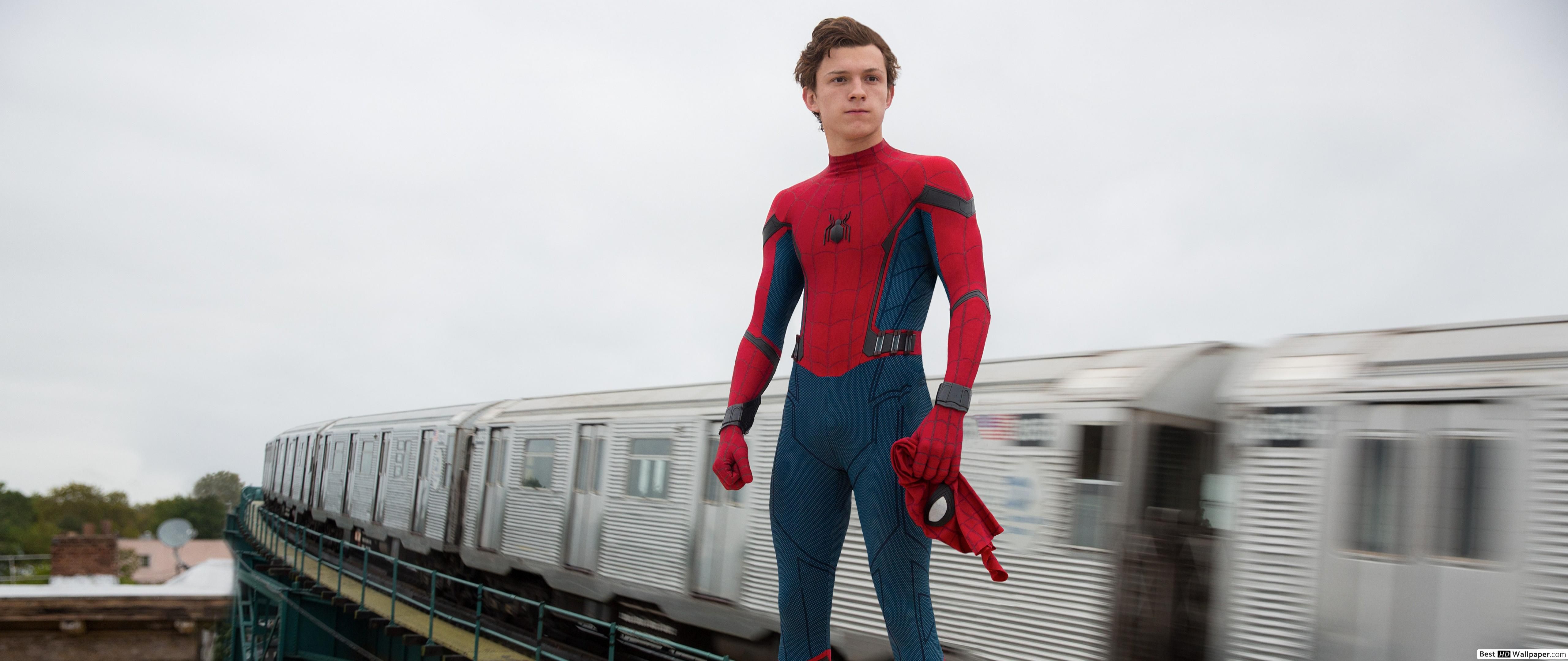 Spider Man: Homecoming Movie Holland As Spiderman HD