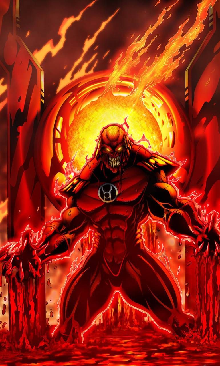 Download Atrocitus Wallpaper by Nemesis_Saibot now. Browse millions of popular comics Wallpa. Red lantern corps, Red lantern, Comic villains